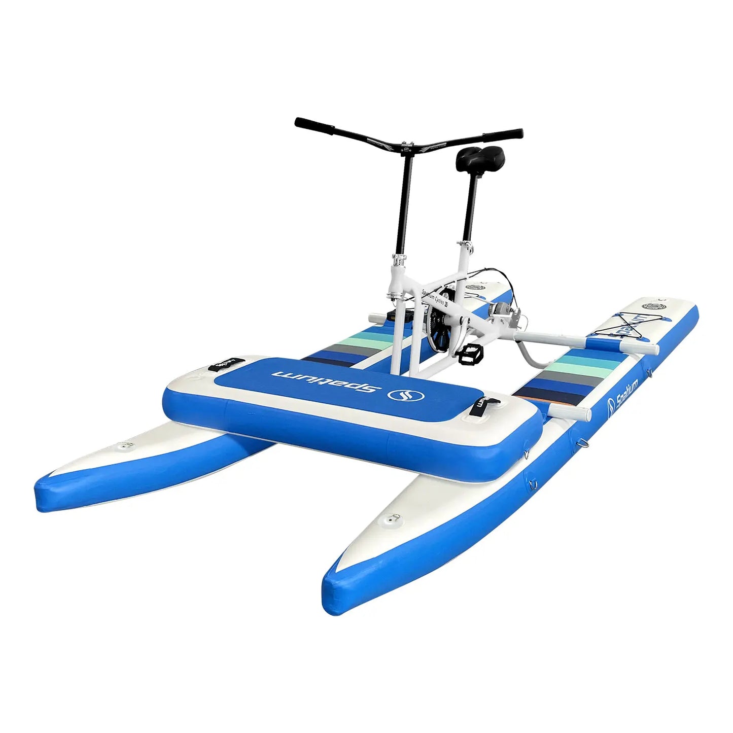 Sup Water Bike Inflatable Pedal Boat 2.0 Inflatable Pedal Kayak Water Bikes for Lake More Stable and Easy to Drive