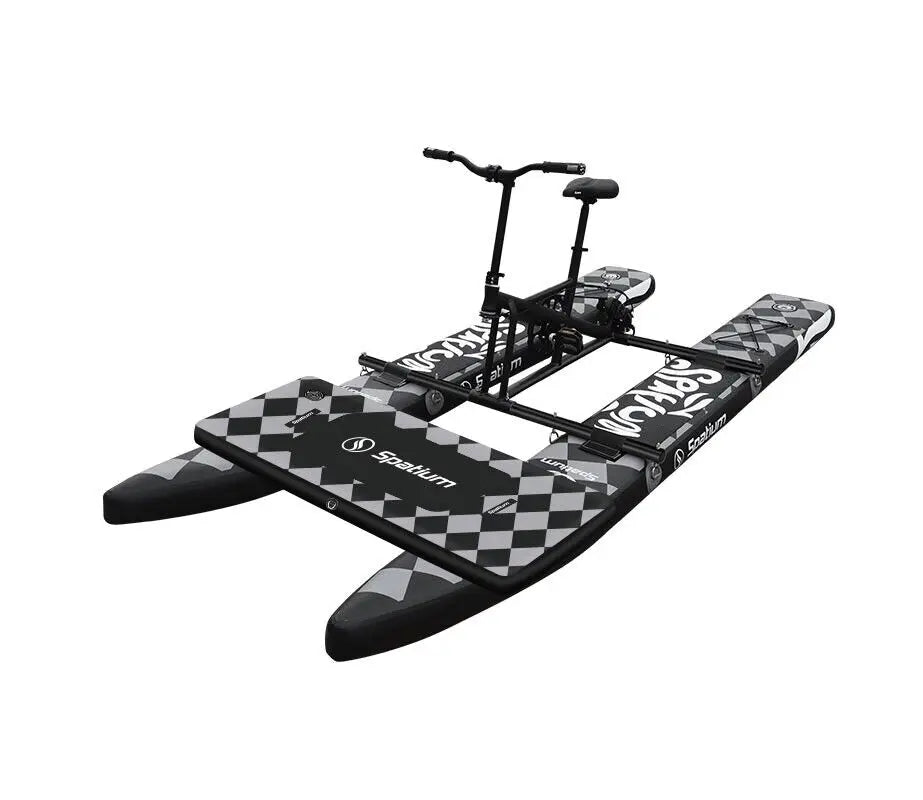 Sup Water Bike Inflatable Pedal Boat 2.0 Inflatable Pedal Kayak Water Bikes for Lake More Stable and Easy to Drive