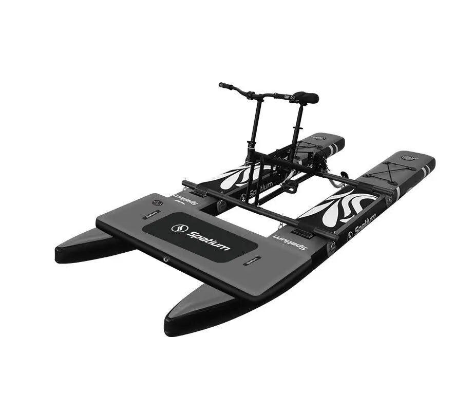 Sup Water Bike Inflatable Pedal Boat 2.0 Inflatable Pedal Kayak Water Bikes for Lake More Stable and Easy to Drive