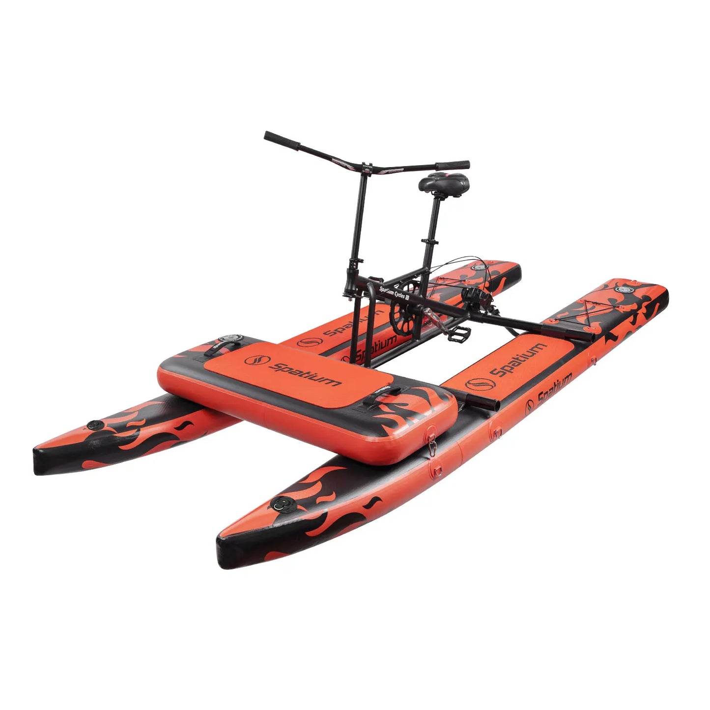 Sup Water Bike Inflatable Pedal Boat 2.0 Inflatable Pedal Kayak Water Bikes for Lake More Stable and Easy to Drive