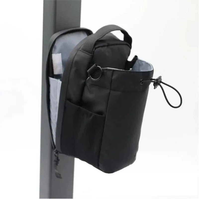 Magnetic Gym Bag Large Capacity Magnetic Carrier Bag with Phone Pocket Portable Gym Water Bottle Pouch Gym Accessories Organizer