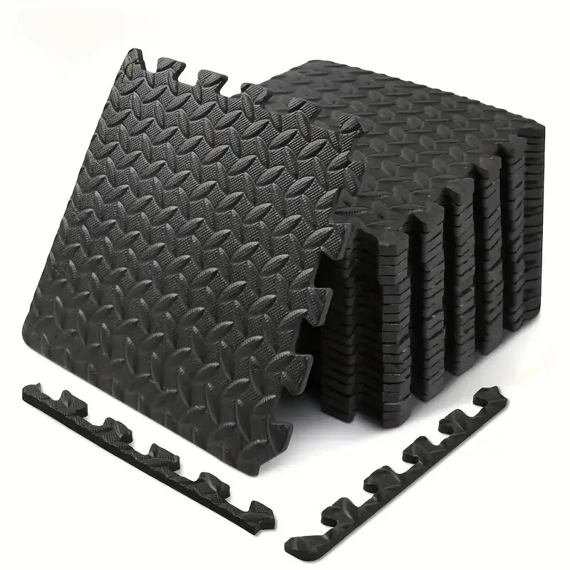16Pcs Non-Slip Waterproof Fitness Mat