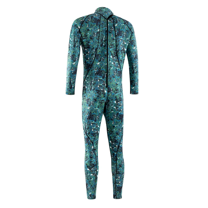 3Mm Spearfishing Wetsuits Neoprene Suits Fishing Diving Surfing Snorkeling Kayaking Camouflage Adult Full Body Thermal Keep Warm
