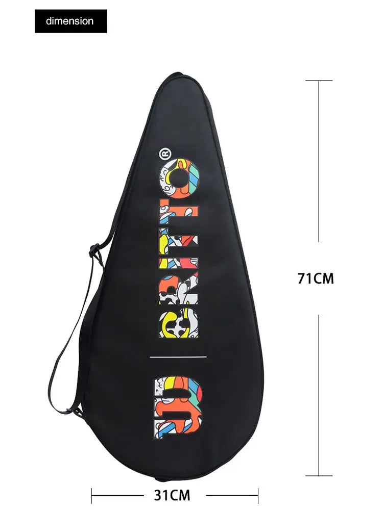 Original Tennis Bag Tennis Racket Bag Cover Daily Lightweight Single Shoulder Sports Bag Portable Court Racket Bag