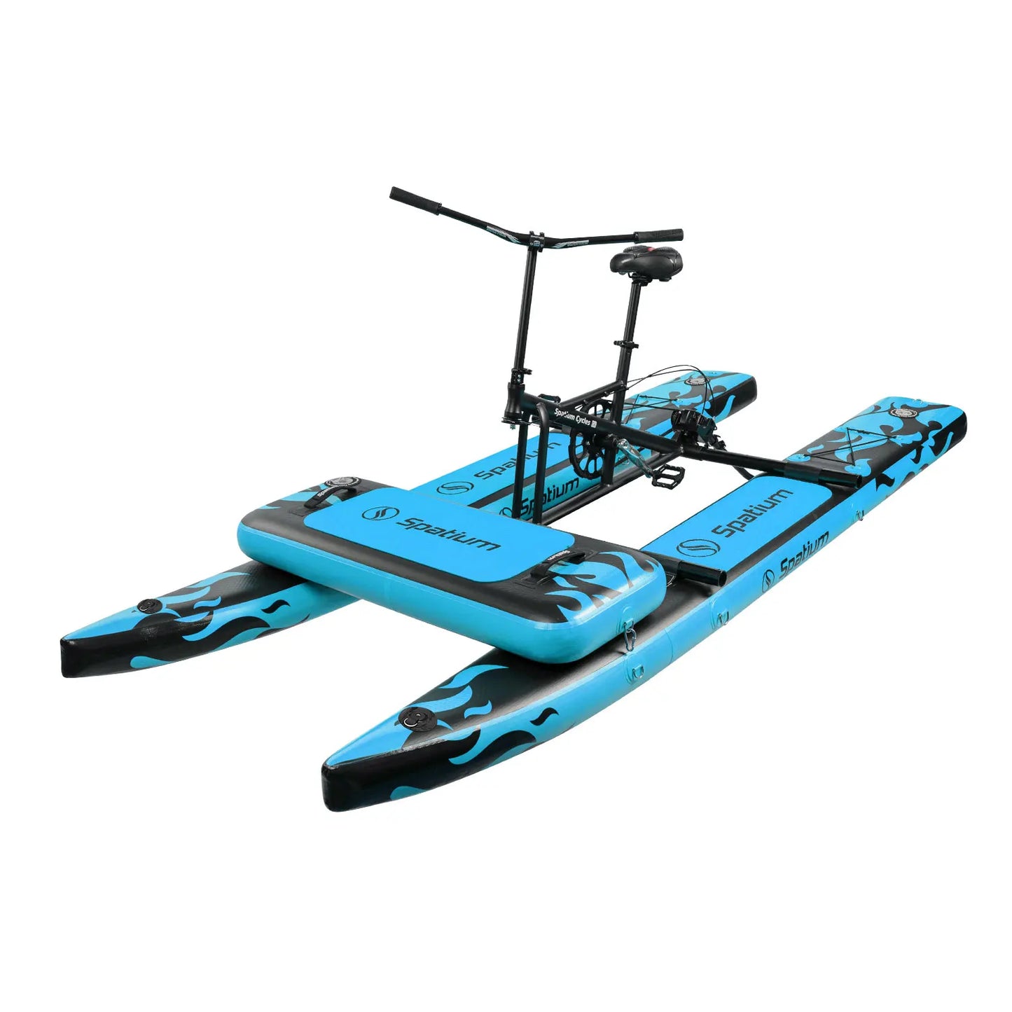 Sup Water Bike Inflatable Pedal Boat 2.0 Inflatable Pedal Kayak Water Bikes for Lake More Stable and Easy to Drive
