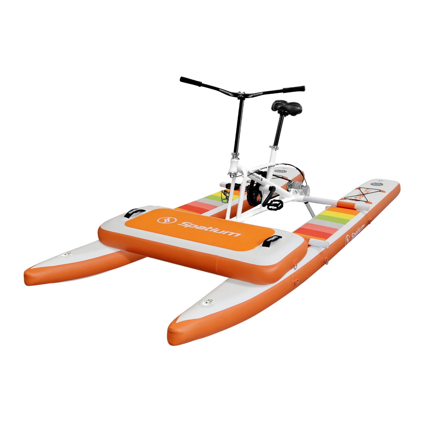 Sup Water Bike Inflatable Pedal Boat 2.0 Inflatable Pedal Kayak Water Bikes for Lake More Stable and Easy to Drive