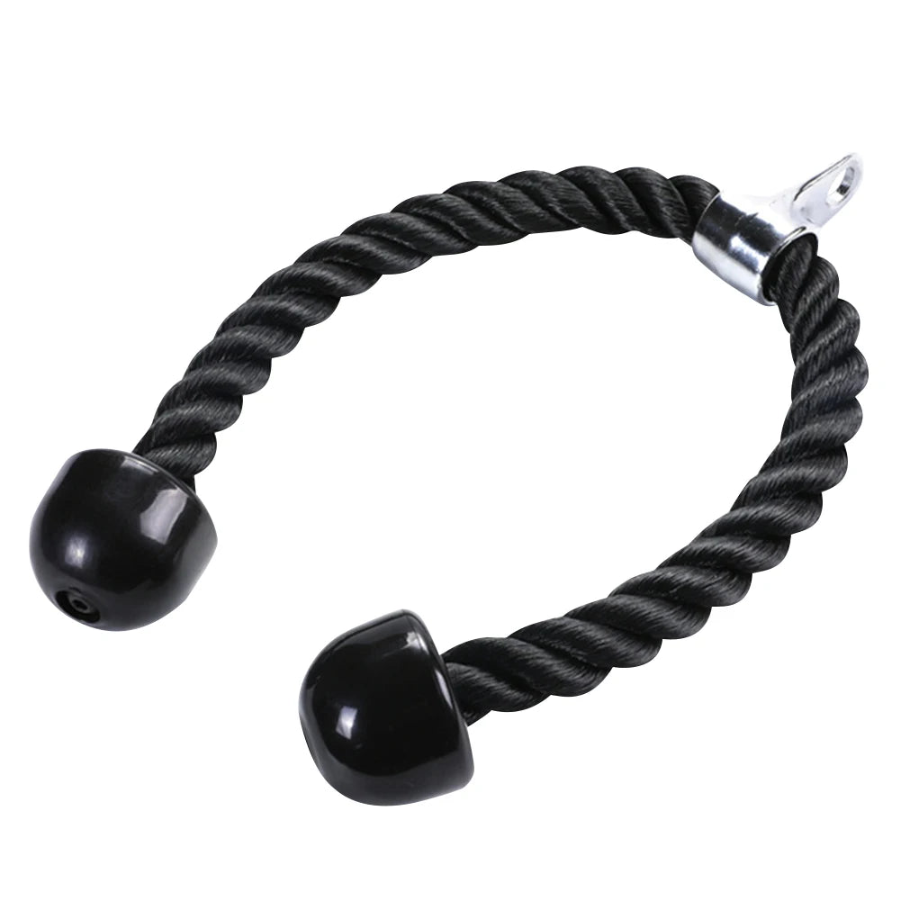Cable Machine Attachment Multi Workout Rope with Handles Heavy Tricep Rope Abdominal Crunches Rope for Home/Gym Workout Exercise