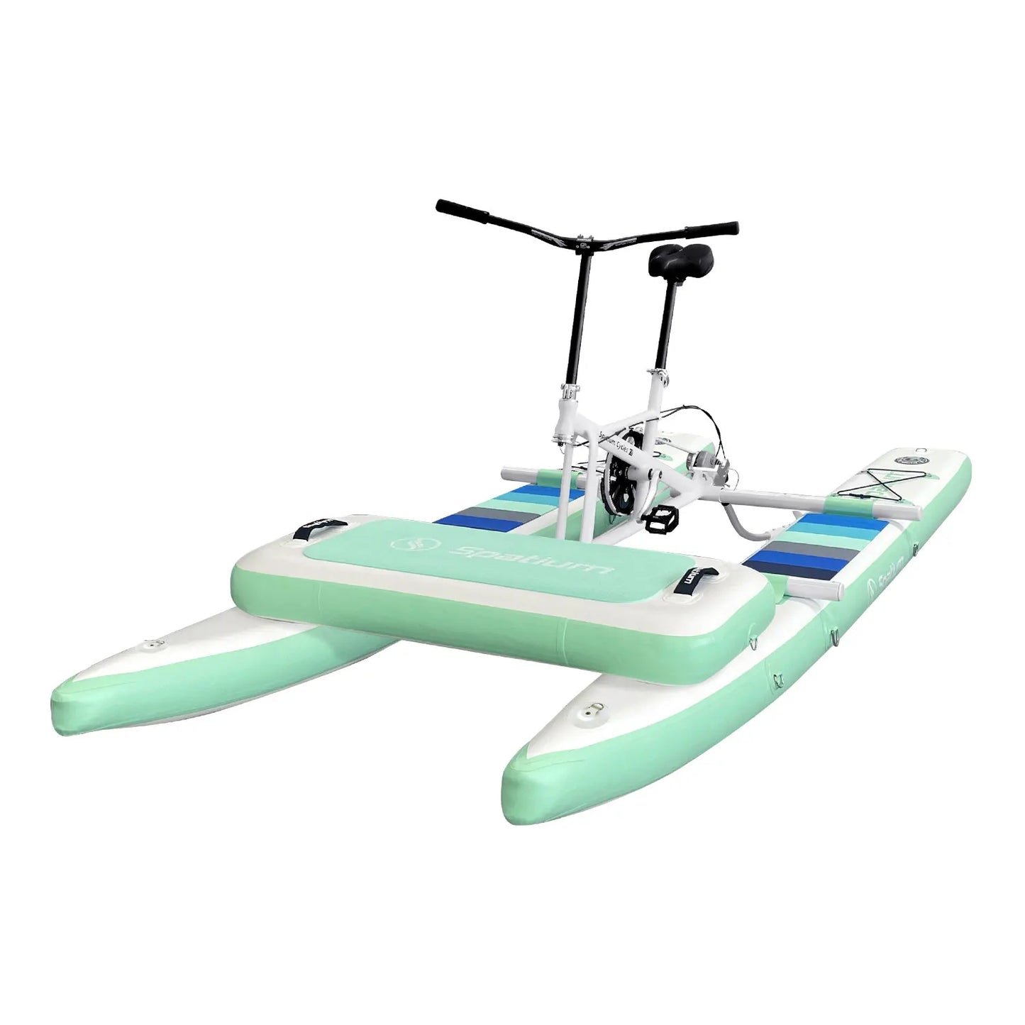 Sup Water Bike Inflatable Pedal Boat 2.0 Inflatable Pedal Kayak Water Bikes for Lake More Stable and Easy to Drive