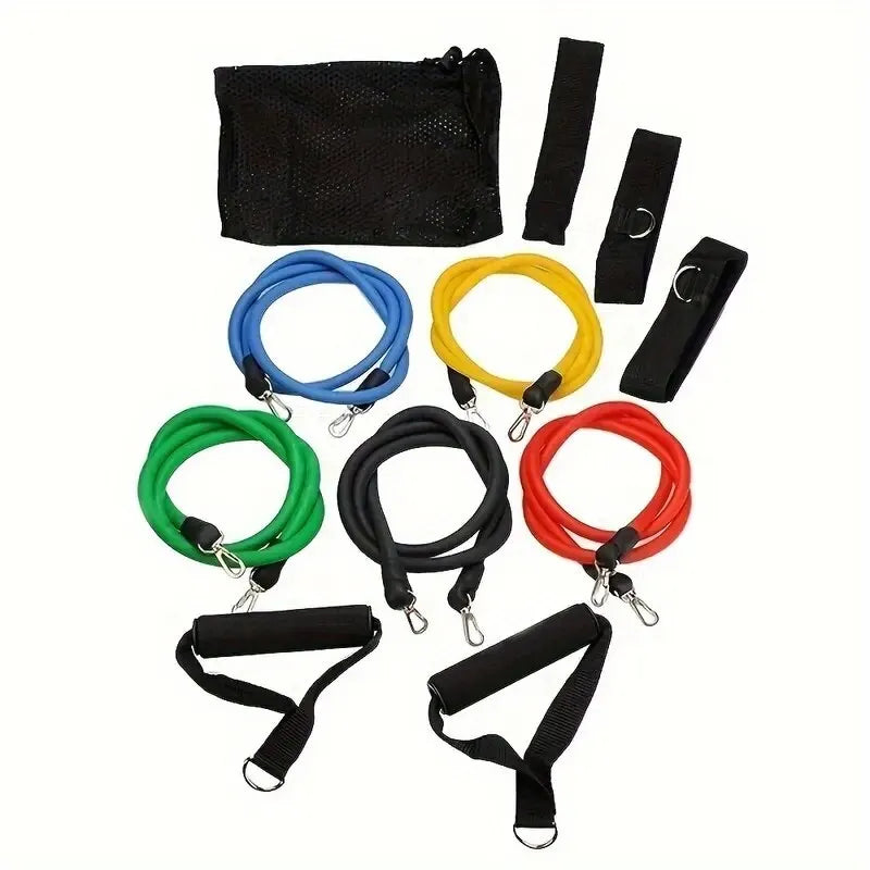 11Pcs/Set Resistance Bands