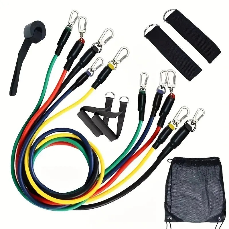 11Pcs/Set Resistance Bands