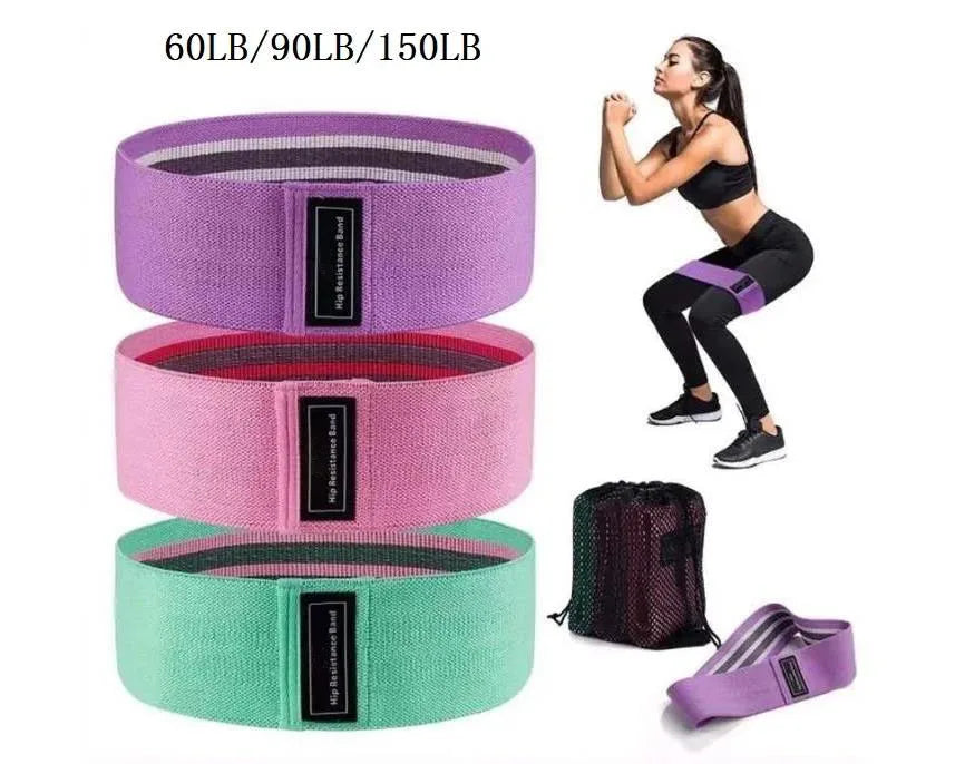 3Pcs  Bands Fitness Strips