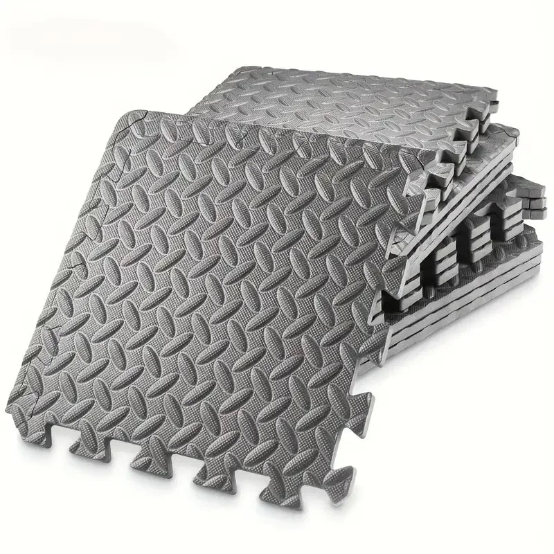 16Pcs Non-Slip Waterproof Fitness Mat