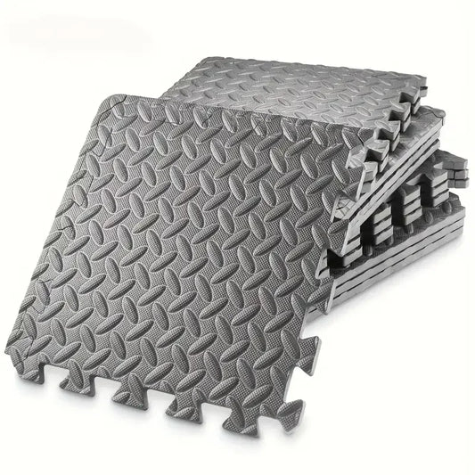 16Pcs Non-Slip Waterproof Fitness Mat