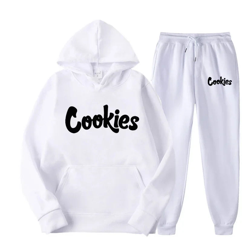 2024 Men and Women of the Same Fashion Trend Hoodie Casual Two-Piece Suit Jacket Pants Fashion Brand Printing Logo Size S-3XL