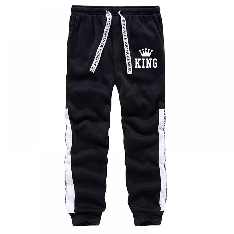 King Printing Mens Tracksuit Single Piece Sweatshirts Sweatpants Casual Hoodie Pants Outdoors Mens Clothing Hot Sales Streetwear