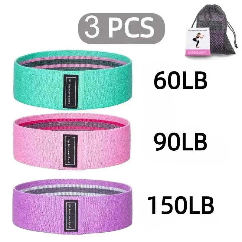 3Pcs  Bands Fitness Strips