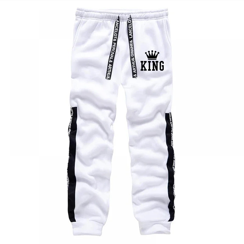 King Printing Mens Tracksuit Single Piece Sweatshirts Sweatpants Casual Hoodie Pants Outdoors Mens Clothing Hot Sales Streetwear