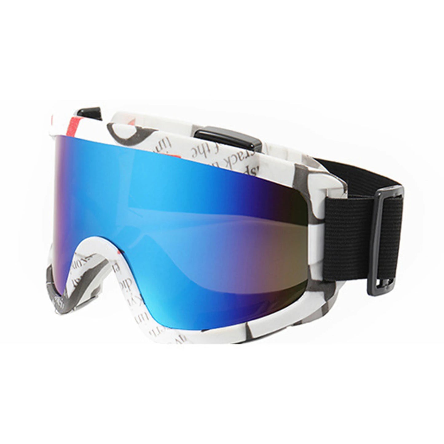 Double Layer Ski Goggles with Colorful Lens Sand-Proof Polarized Ski Goggles Anti-Collision Anti-Glare Lens Goggles for Skiing