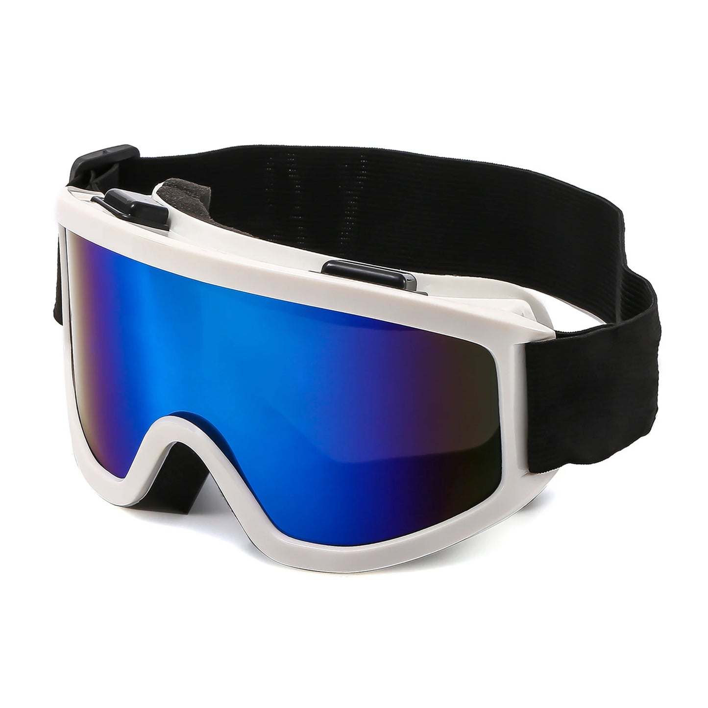 Double Layer Ski Goggles with Colorful Lens Sand-Proof Polarized Ski Goggles Anti-Collision Anti-Glare Lens Goggles for Skiing