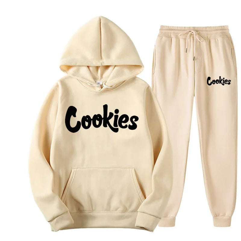 2024 Men and Women of the Same Fashion Trend Hoodie Casual Two-Piece Suit Jacket Pants Fashion Brand Printing Logo Size S-3XL