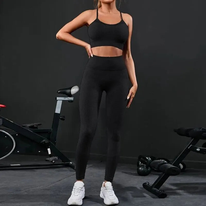 2 Pieces Yoga Set 