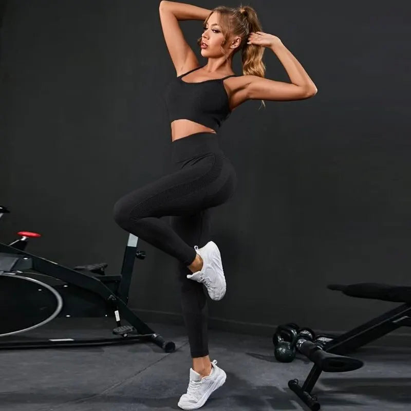 2 Pieces Yoga Set 