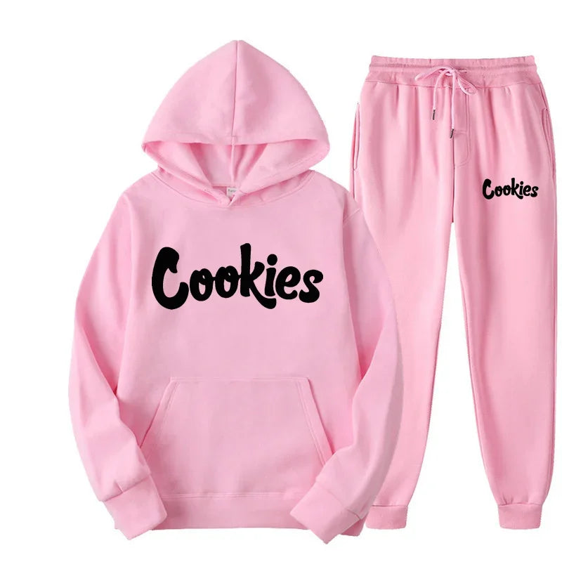 2024 Men and Women of the Same Fashion Trend Hoodie Casual Two-Piece Suit Jacket Pants Fashion Brand Printing Logo Size S-3XL