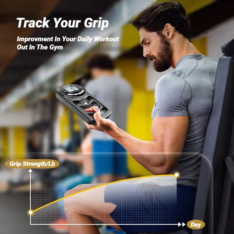 265Lbs/120Kg Grip Strength Meter 